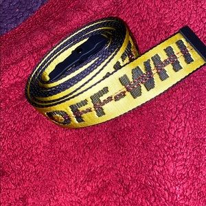 AUTHENTIC OFF-WHITE INDUSTRIAL BELT